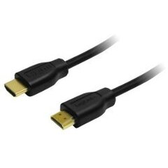 LOGILINK - Cable HDMI - HDMI 1.4, version Gold, lenght 1m cena un informācija | Kabeļi un vadi | 220.lv