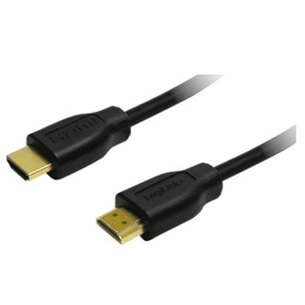 LOGILINK - Cable HDMI - HDMI 1.4, version Gold, lenght 3m цена и информация | Kabeļi un vadi | 220.lv