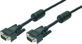 LOGILINK - Cable VGA 2x Ferryt HQ, lenght 10m cena un informācija | Kabeļi un vadi | 220.lv