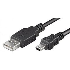Logilink USB MINI-B 5-pin 180 Cert 1.8m  цена и информация | Кабели и провода | 220.lv
