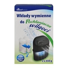 Mitruma absorbētāja Primacol Professional Wilgoci filtri, 2x450g цена и информация | Осушители воздуха, влагопоглотители | 220.lv