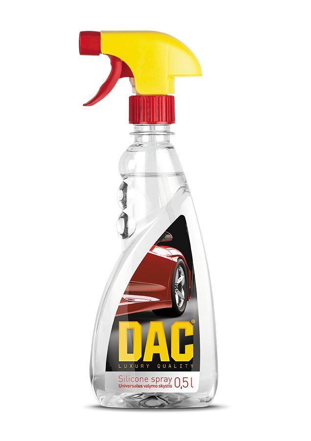Universāls tīrīšanas šķidrums DAC Silikona Spray 0,5 L цена и информация | Auto ķīmija | 220.lv