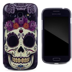 Zooky Gumijots telefona apvalks ar Skulls Art Dizainu Samsung S7270 S7275 Galaxy Ace 3 cena un informācija | Telefonu vāciņi, maciņi | 220.lv