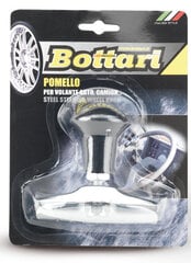 Ручка поворота руля Bottari Pomello, черная-хромовая цена и информация | Оплетки руля и рули | 220.lv