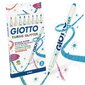 Flomāsteri Fila Giotto Turbo Glitter, 8 krāsas, 425800 cena un informācija | Modelēšanas un zīmēšanas piederumi | 220.lv