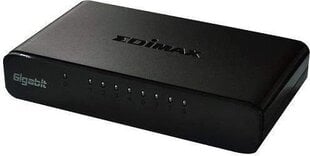 EDIMAX 8 PORTS GIGABIT SWITCHWith USB cable (RU) cena un informācija | Rūteri (maršrutētāji) | 220.lv