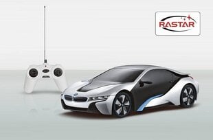 RASTAR radiovadāms auto BMW I8 1:24, 48400 цена и информация | Игрушки для мальчиков | 220.lv