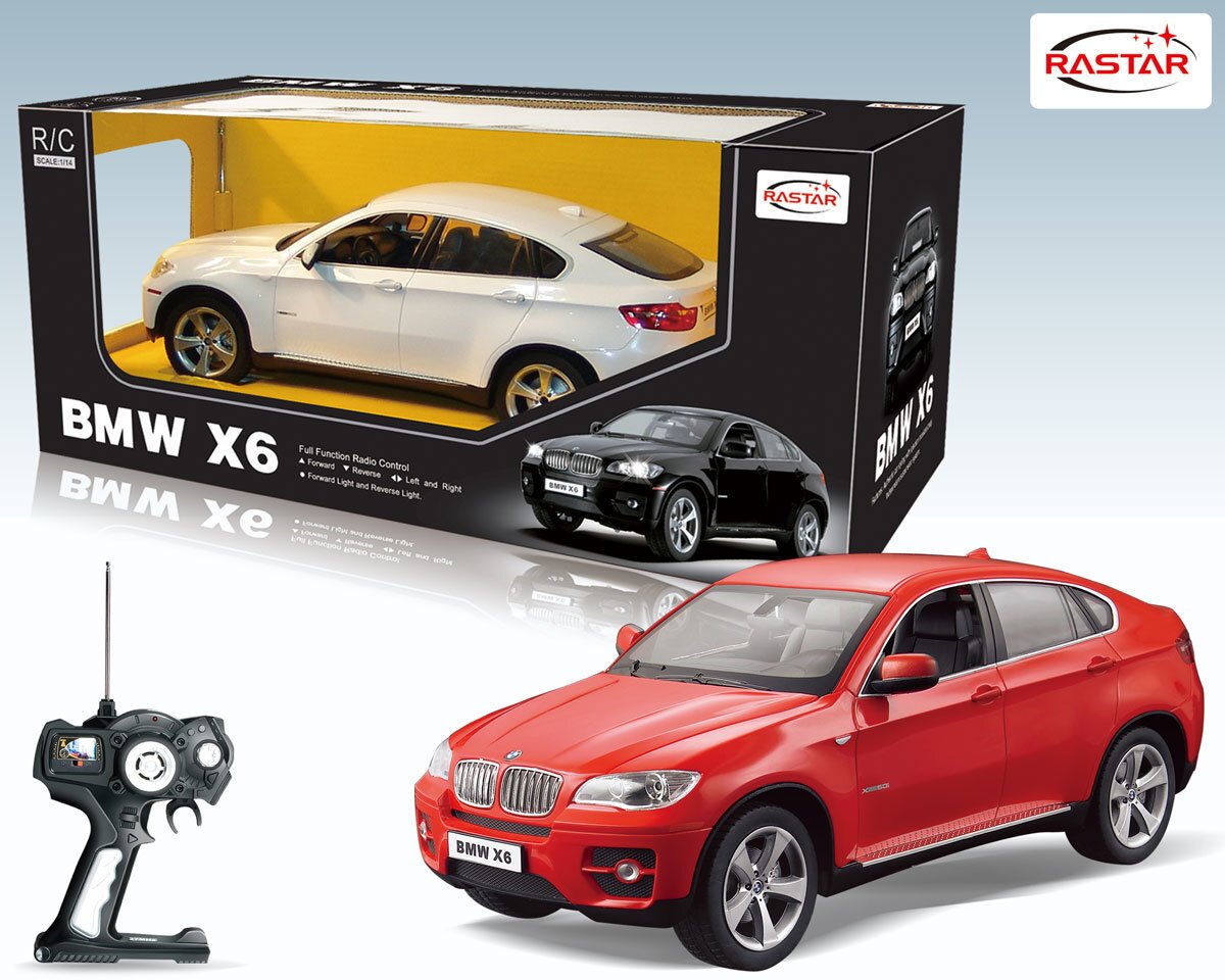 Rastar машина на пульте BMW X6 1:14 цена | 220.lv