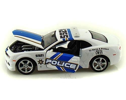 Automašīnas modelis MAISTO Die Cast Chevrolet Camaro SS RS Police 2010, 1:24 , 31208 цена и информация | Rotaļlietas zēniem | 220.lv