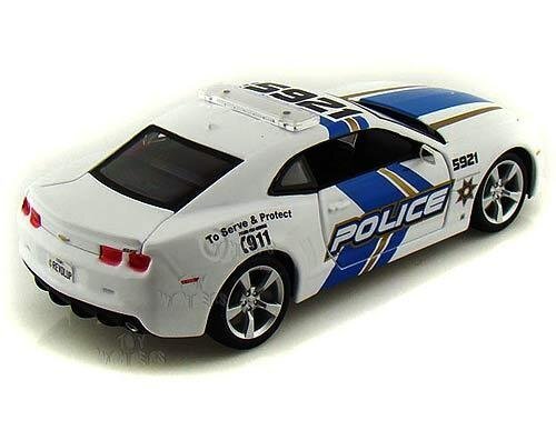 Automašīnas modelis MAISTO Die Cast Chevrolet Camaro SS RS Police 2010, 1:24 , 31208 цена и информация | Rotaļlietas zēniem | 220.lv