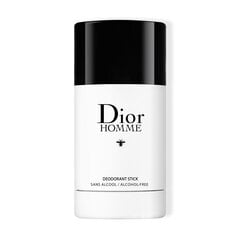 Dezodorants Christian Dior Homme 75 ml цена и информация | Парфюмированная мужская косметика | 220.lv