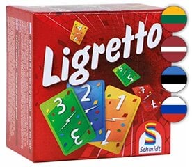 Galda spēle Ligretto (Red) LT, LV, EE cena un informācija | Galda spēles | 220.lv