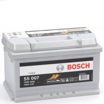 Akumulators Bosch 74Ah 750A S5007 cena un informācija | Akumulatori | 220.lv