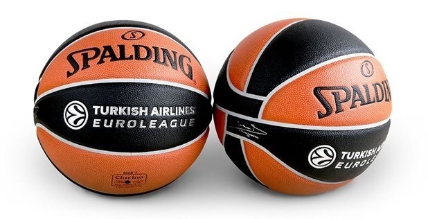 Basketbola bumba Spalding Euroleague TF-1000 (oficiāla), 7. izmērs цена и информация | Basketbola bumbas | 220.lv