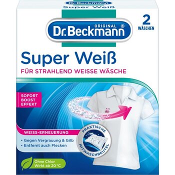 Superbalīnātājs Dr. Beckmann , 2x40g cena un informācija | Veļas mazgāšanas līdzekļi | 220.lv