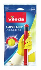 VILEDA Перчатки Super Grip цена и информация | Чистящие средства | 220.lv