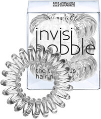 Invisibobble The Traceless Hair Ring matu gumijas 3 gab., Crystal Clear цена и информация | Аксессуары для волос | 220.lv