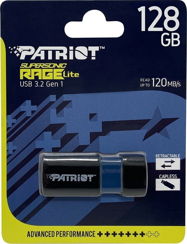 Patriot PEF128GRLB32U цена и информация | USB Atmiņas kartes | 220.lv