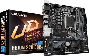 Gigabyte H610M S2H, DDR4 cena un informācija | Datora ventilatori | 220.lv