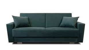 Dīvāns Magda II, tumši zaļš цена и информация | Диваны | 220.lv