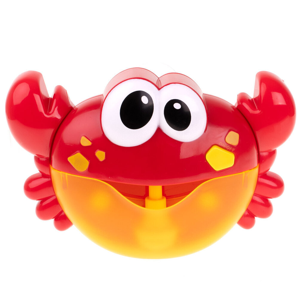Vannas rotaļlieta - krabis, kas veido burbuļus цена и информация | Rotaļlietas zīdaiņiem | 220.lv