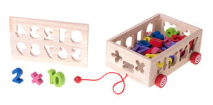 Koka šķirotājs Montessori cena un informācija | Attīstošās rotaļlietas | 220.lv