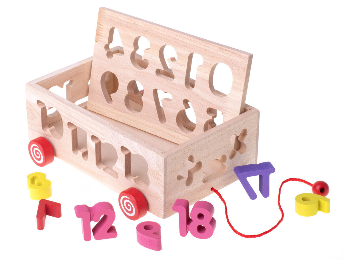 Koka šķirotājs Montessori cena un informācija | Attīstošās rotaļlietas | 220.lv