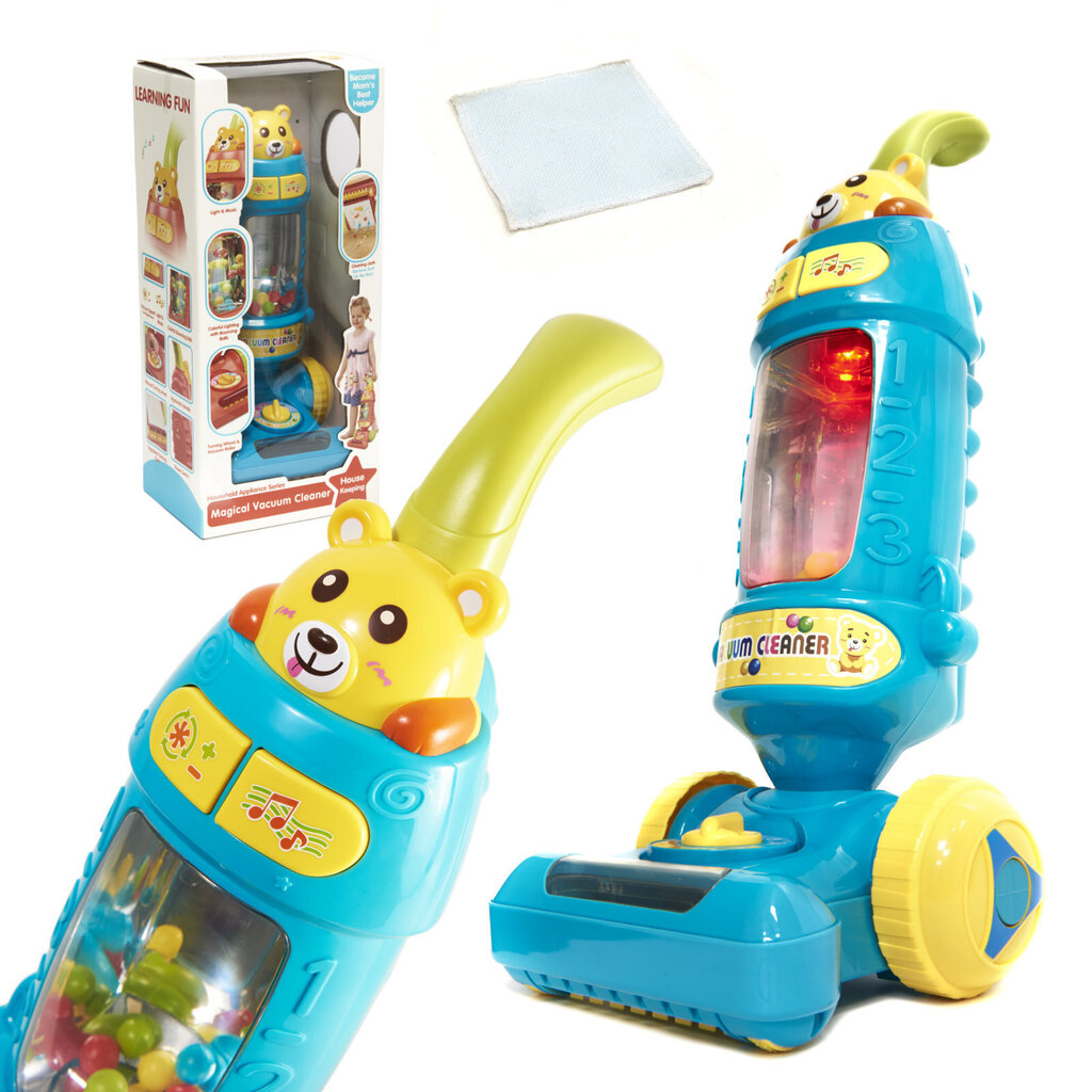 Interaktīvie bērnības putekļu sūcēji ar skaņu cena un informācija | Attīstošās rotaļlietas | 220.lv