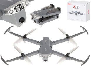 Drons ar kameru RC SYMA X30 2.4GHZ GPS FPV WIFI 1080P цена и информация | Игрушки для мальчиков | 220.lv