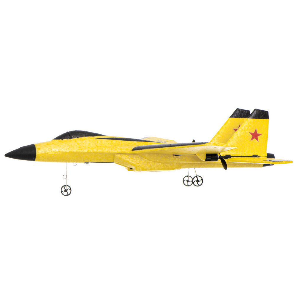 RC strūkla SU-35 FX820 dzeltena cena un informācija | Rotaļlietas zēniem | 220.lv