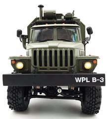 Militārā kravas automašīna WPL B-36 (1:16, 6WD, 2,4G, LiPo) zaļa cena un informācija | Rotaļlietas zēniem | 220.lv