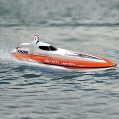 Радиоуправляемая моторная лодка 27/40MHz RTR (2 двигателя) цена и информация | Конструктор автомобилей игрушки для мальчиков | 220.lv