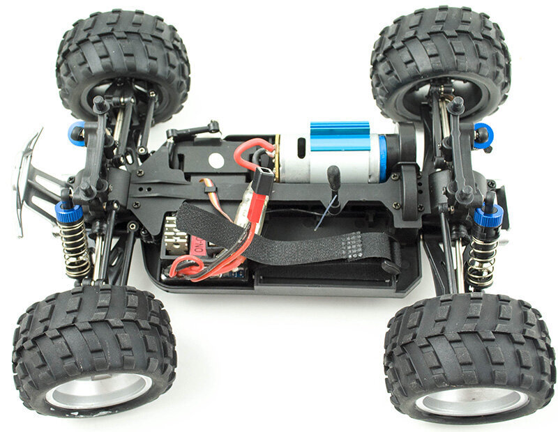 RC automašīna Wltoys A979-A 2,4GHZ 35KM / H 1:18 cena un informācija | Rotaļlietas zēniem | 220.lv