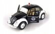 Metāla policijas auto modelis Volkswagen Classical Beetle (Police) 1:32, 1785 cena un informācija | Rotaļlietas zēniem | 220.lv