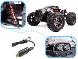 RC monster truck car 1:12 2.4GHZ X9115 цена и информация | Игрушки для мальчиков | 220.lv