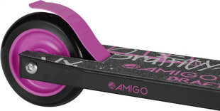 Трюковый самокат Amigo Draft Junior Foot, фиолетовый цена и информация | Самокаты | 220.lv