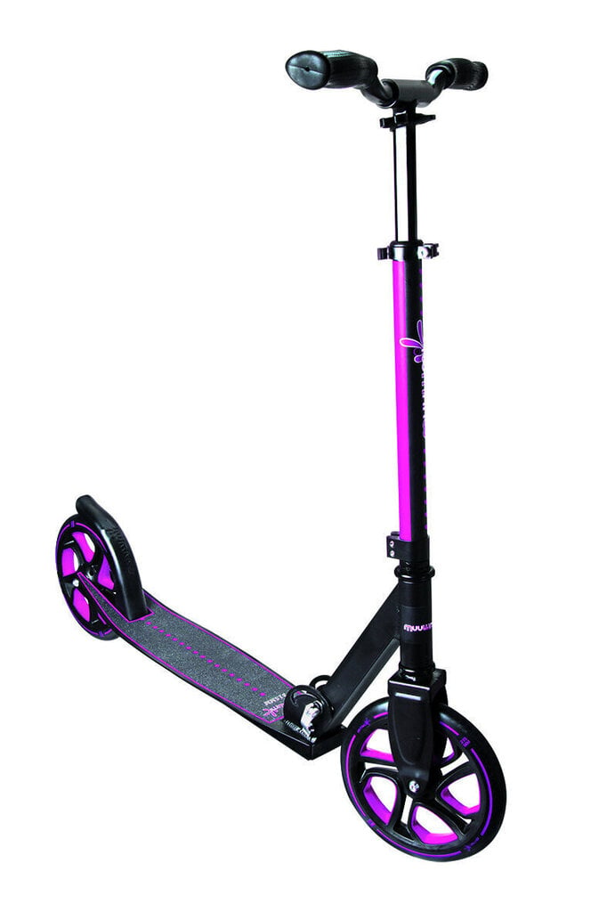 Divriteņu skrejritenis Muuwmi Scooter Pro 250 Junior Foot, rozā/melns цена и информация | Skrejriteņi | 220.lv