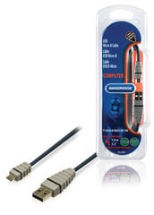 Bandridge, USB-A/USB-B, 1 m cena un informācija | Kabeļi un vadi | 220.lv