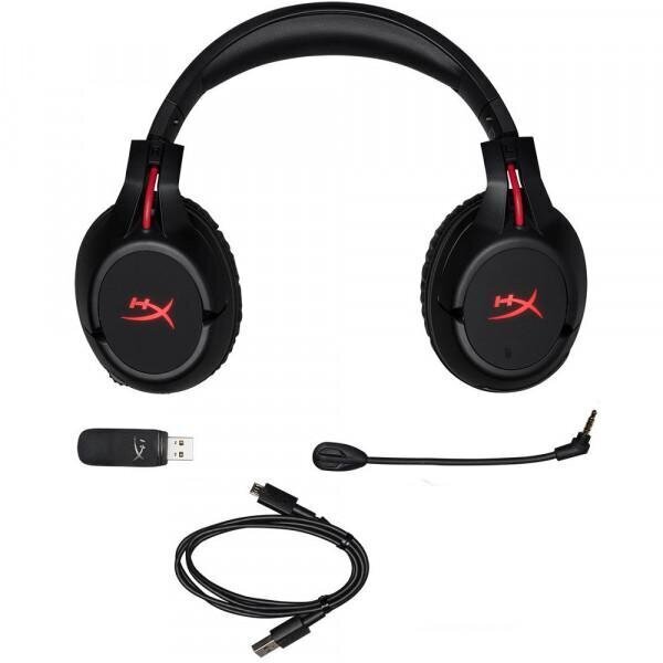 HyperX Cloud Flight/Black HX-HSCF-BK/EM cena un informācija | Austiņas | 220.lv