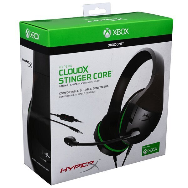 HyperX CloudX Stinger Xbox Black cena un informācija | Austiņas | 220.lv