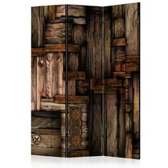 3-daļīgs aizslietnis - Wooden puzzle [Room Dividers] cena un informācija | Aizslietņi | 220.lv