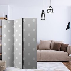 3-daļīgs aizslietnis - Cheerful polka dots [Room Dividers] cena un informācija | Aizslietņi | 220.lv