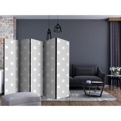 5-daļīgs aizslietnis - Cheerful polka dots II [Room Dividers] cena un informācija | Aizslietņi | 220.lv