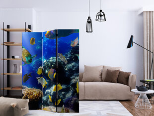 3-daļīgs aizslietnis - Underwater adventure [Room Dividers] cena un informācija | Aizslietņi | 220.lv