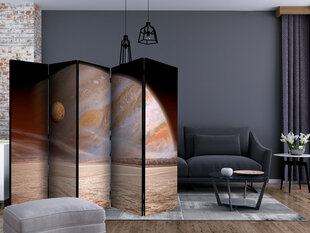 5-daļīgs aizslietnis - A small and a big planet II [Room Dividers] cena un informācija | Aizslietņi | 220.lv