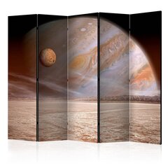 5-daļīgs aizslietnis - A small and a big planet II [Room Dividers] cena un informācija | Aizslietņi | 220.lv