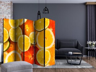 Ширма Citrus fruits цена и информация | Мобильные стенки | 220.lv