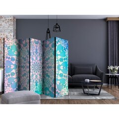 5-daļīgs aizslietnis - Girly Mandala (Blue) II [Room Dividers] cena un informācija | Aizslietņi | 220.lv