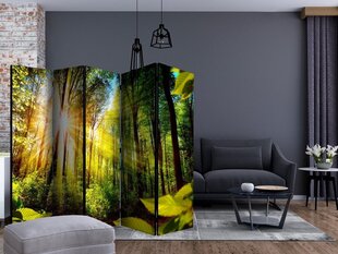 5-daļīgs aizslietnis - Forest Hideout II [Room Dividers] cena un informācija | Aizslietņi | 220.lv