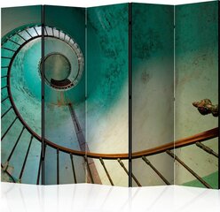 5-daļīgs aizslietnis - Lighthouse - Stairs II [Room Dividers] cena un informācija | Aizslietņi | 220.lv